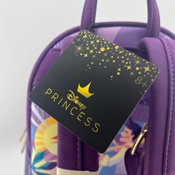 LOUNGEFLY NWT Disney Backpack + Mickey Ears, The Little Mermaid - Picture 17 of 17